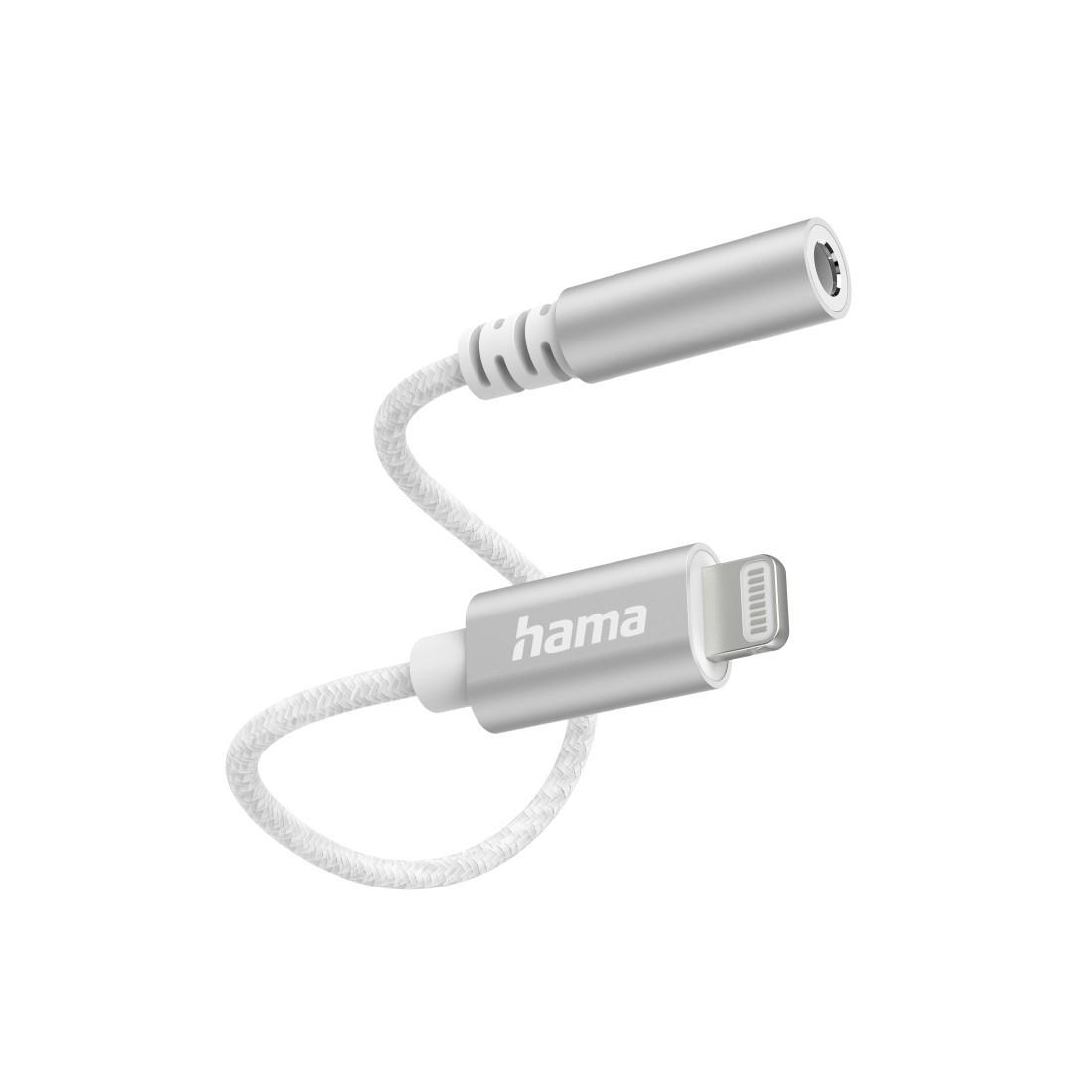 Aux-Adapter Lightning – 3,5-mm-Klinke-Buchse, Weiß (00201523)