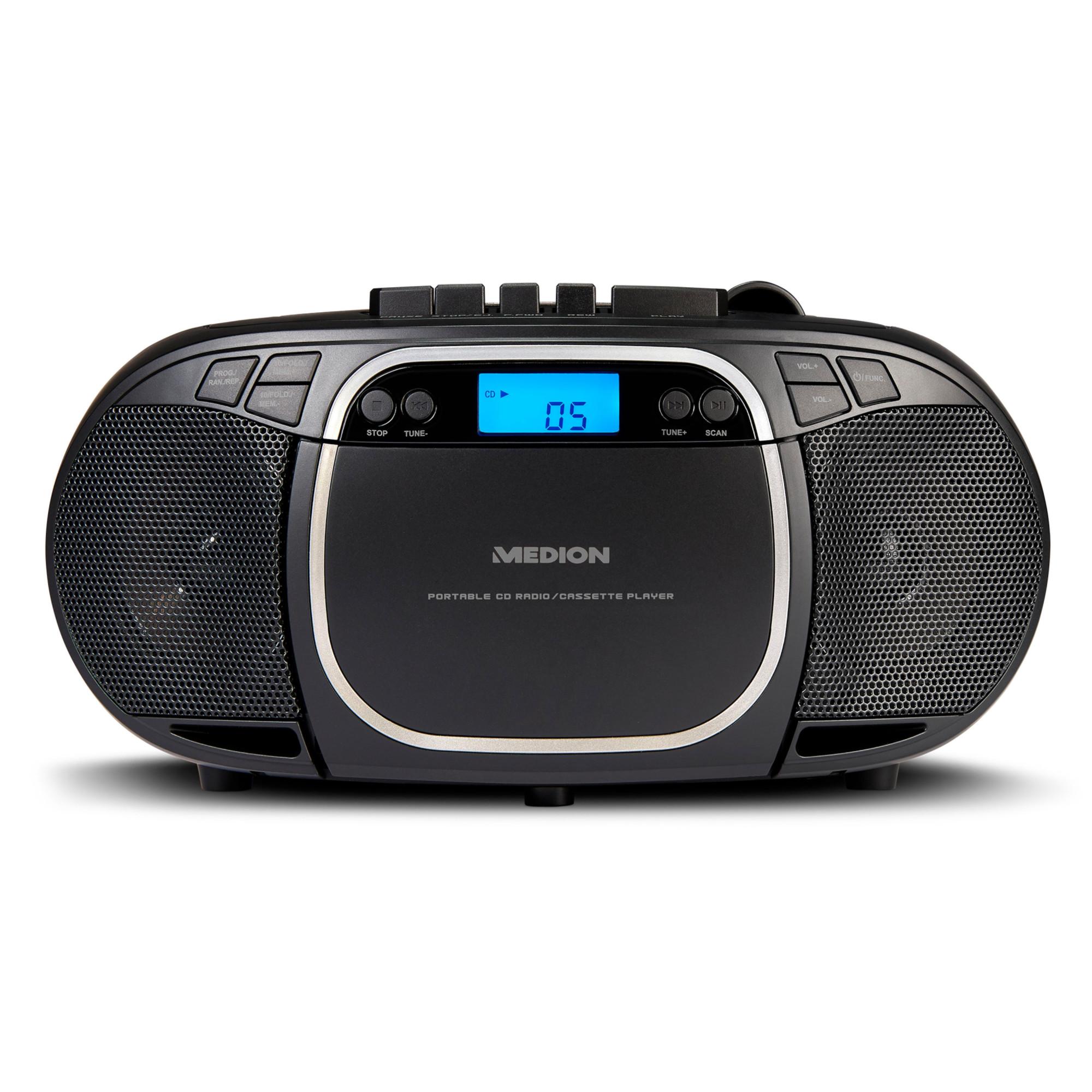 LIFE® E66476 (MD44176) Boombox schwarz