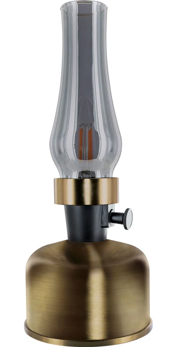 Retro Leuchte Petroleum Messing TILA1801
