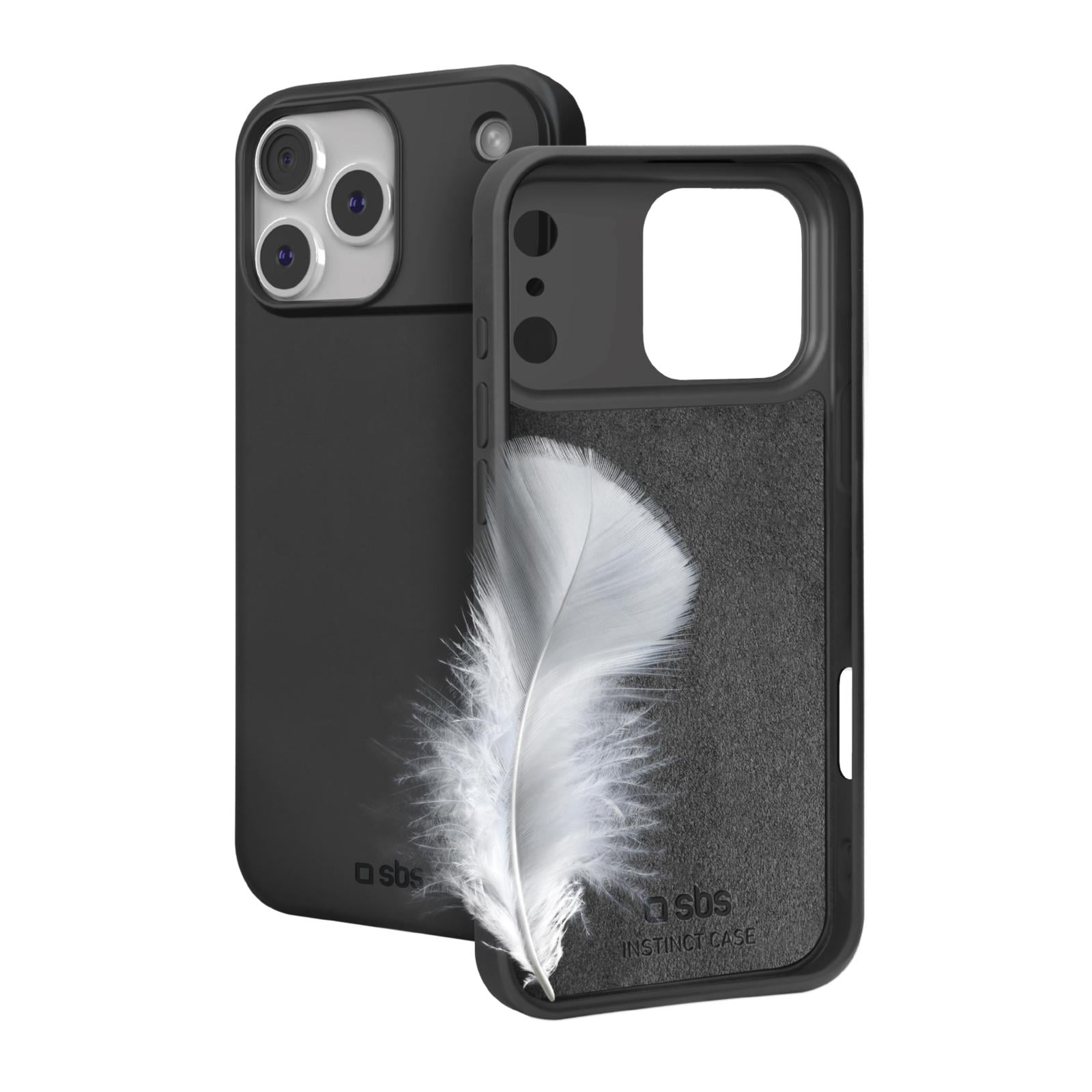 "SBS TEINSTIP1769K Handy-Schutzhülle 17,4 cm (6.86"") Cover Schwarz"