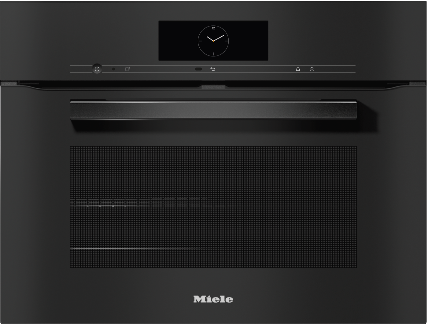 H 7840 BP Kompakt-Backofen Obsidianschwarz