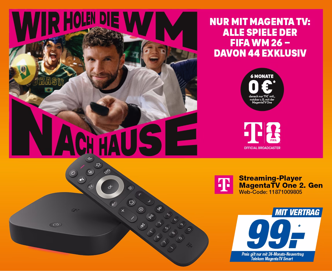 Telekom MagentaTV One 2. Gen. mit MagentaTV Smart
