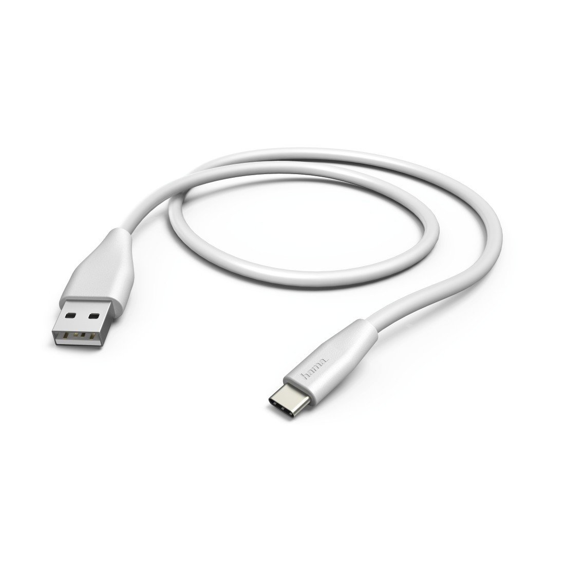 Lade-/Datenkabel, USB Type-C - USB-3.1-A-Stecker, 1,5 m, Weiß (00178397)