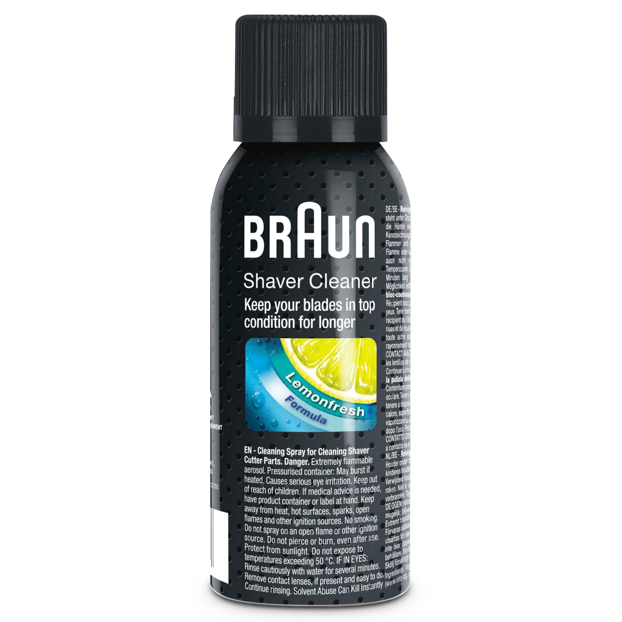 Reinigungs-Spray für Rasierer-Scherteile