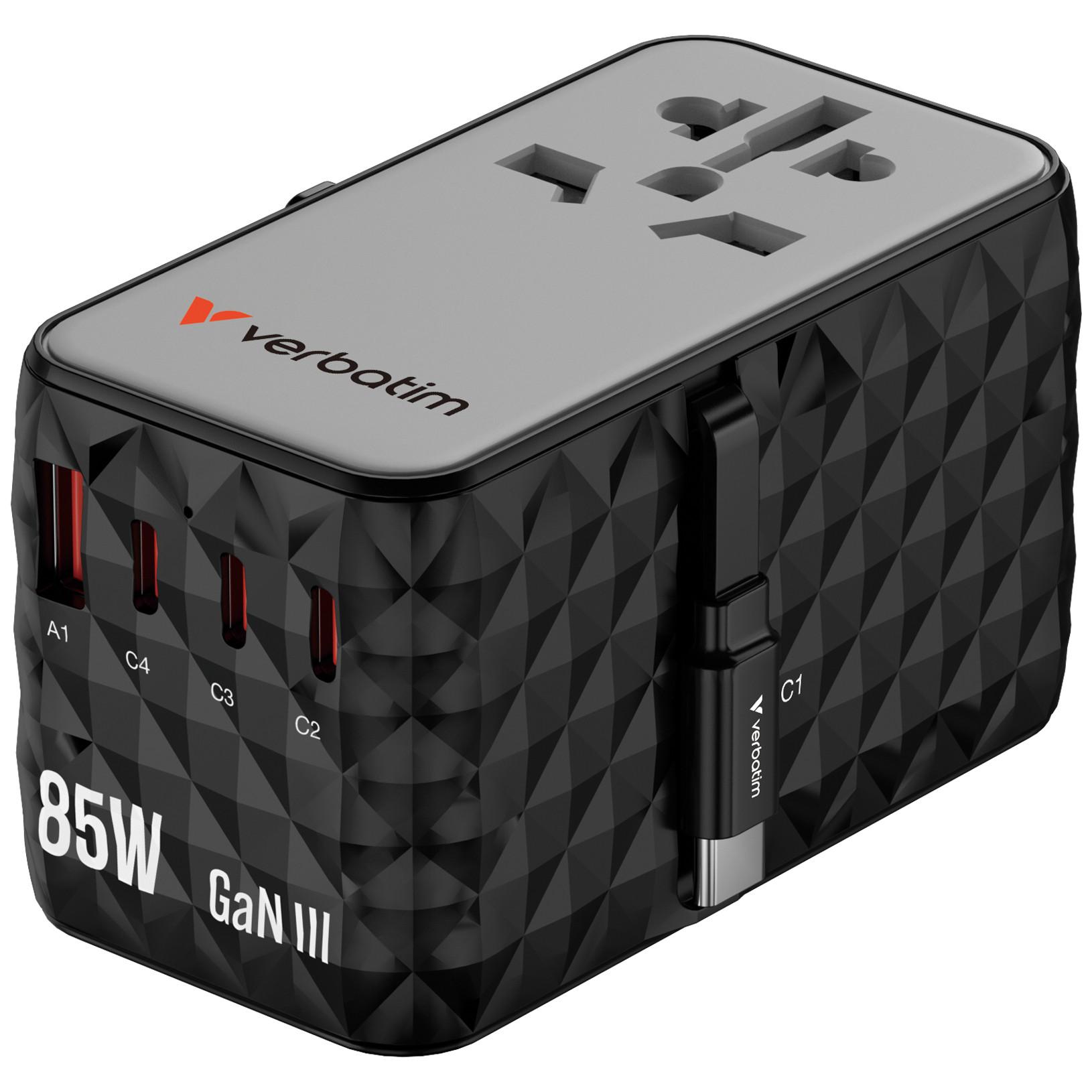 Charge 'n' Travel GaN III Universal-Reiseadapter 85W CNT-02