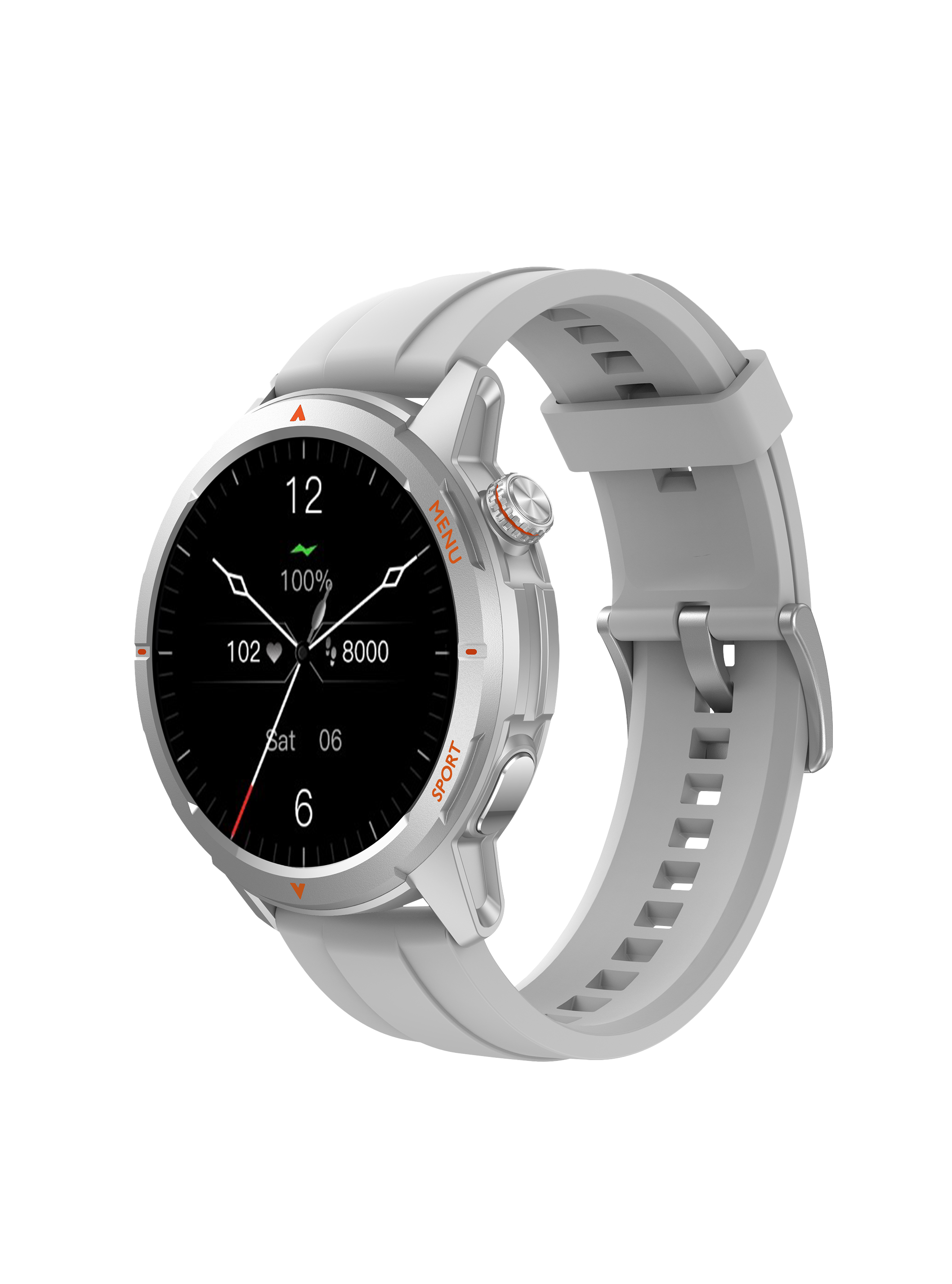 Watch 601, Silber Smartwatch