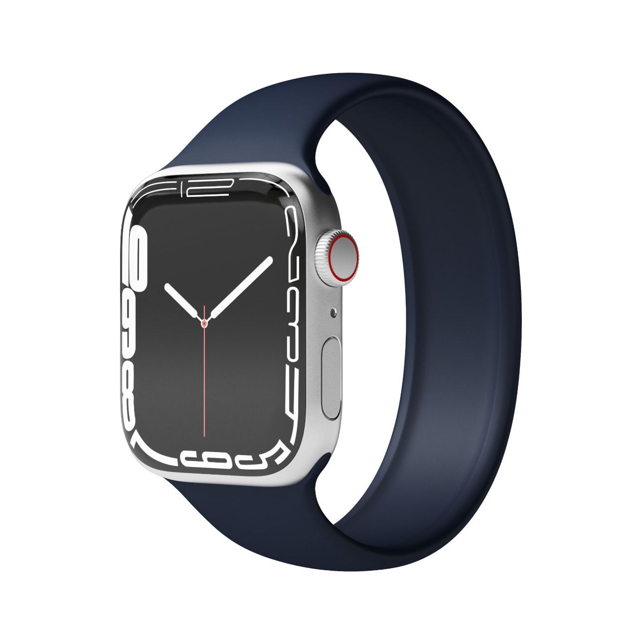 Watch Straps Solo Loop - Armband für Apple Watch, Gr. S, 40mm + 41mm + 42mm, Navy