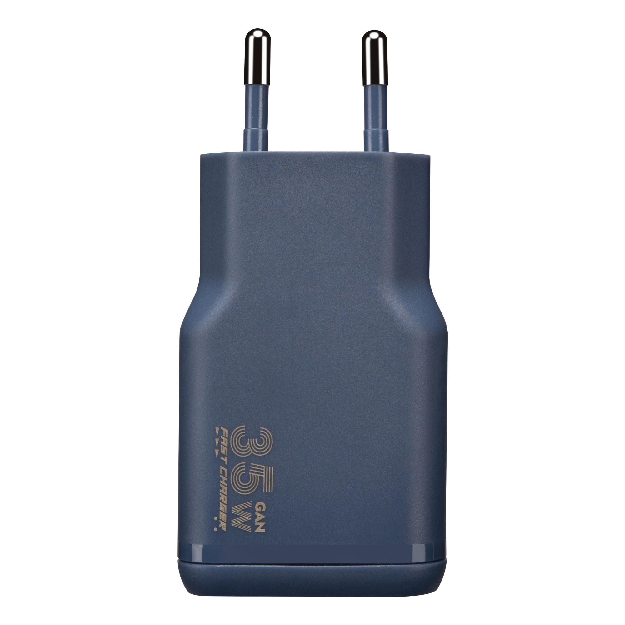 One Power Kit Blau Schnellladegerät mit USB-C Kabel