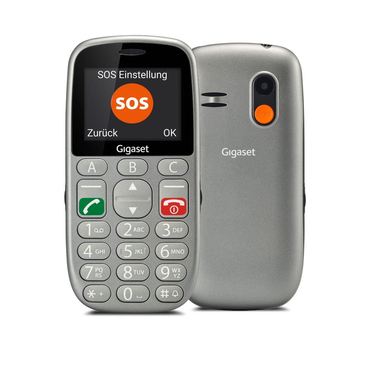 GL390 silber Handy