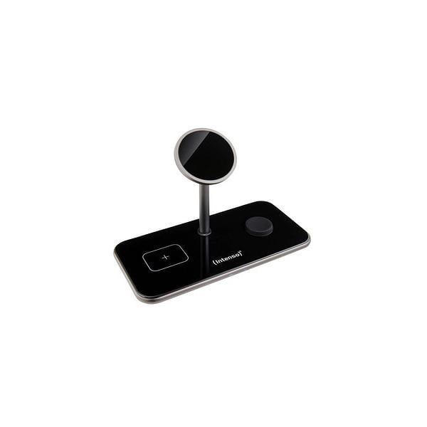 Qi-Schnellladegerät Magnetic Wireless Charging Stand MB13 3in1, Schwarz
