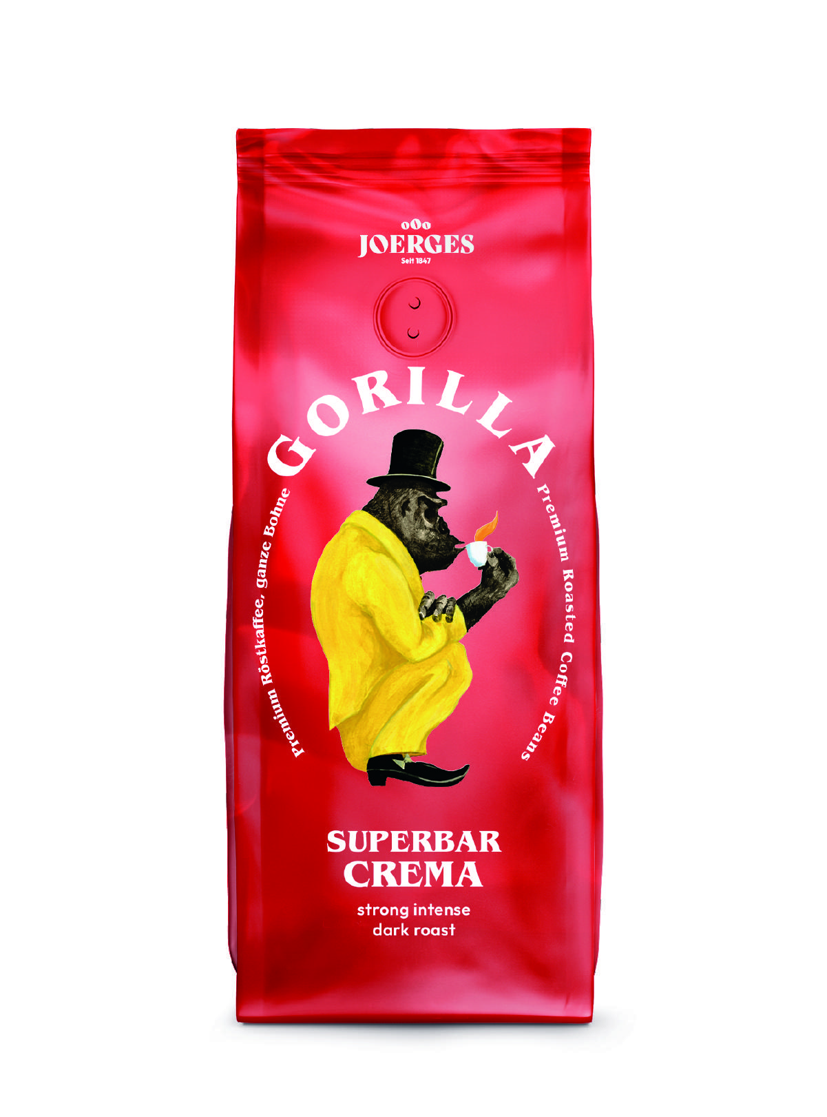 Espresso Gorilla Super Bar Crema 250g Kaffee