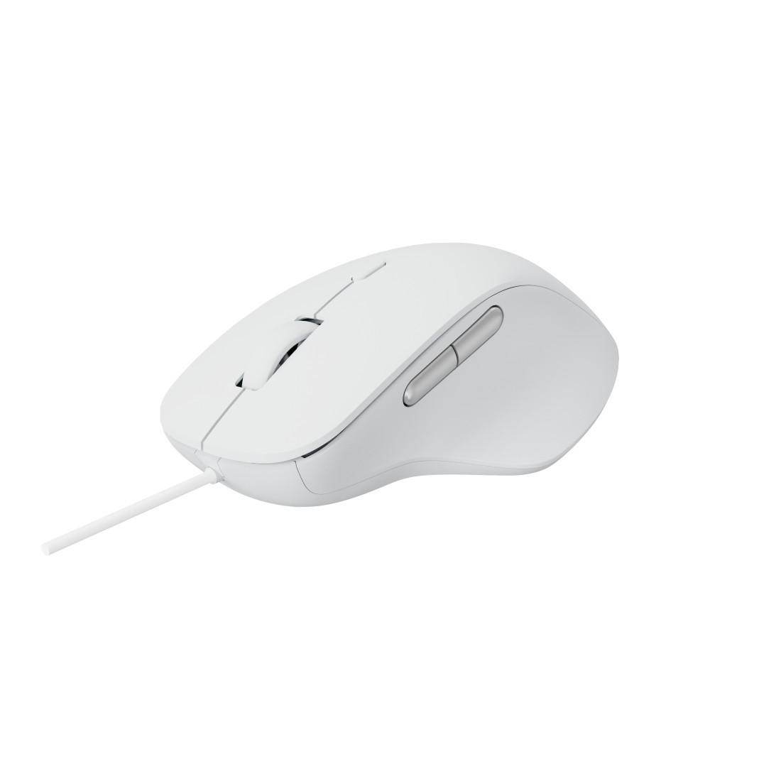 Optische lautlose Maus "N500", kabelgebunden, Weiß (00221170)