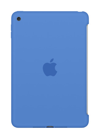 iPad mini 4 Silikon Case königsblau