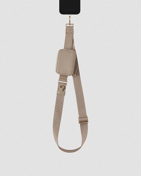 Utility Phone Strap Beige