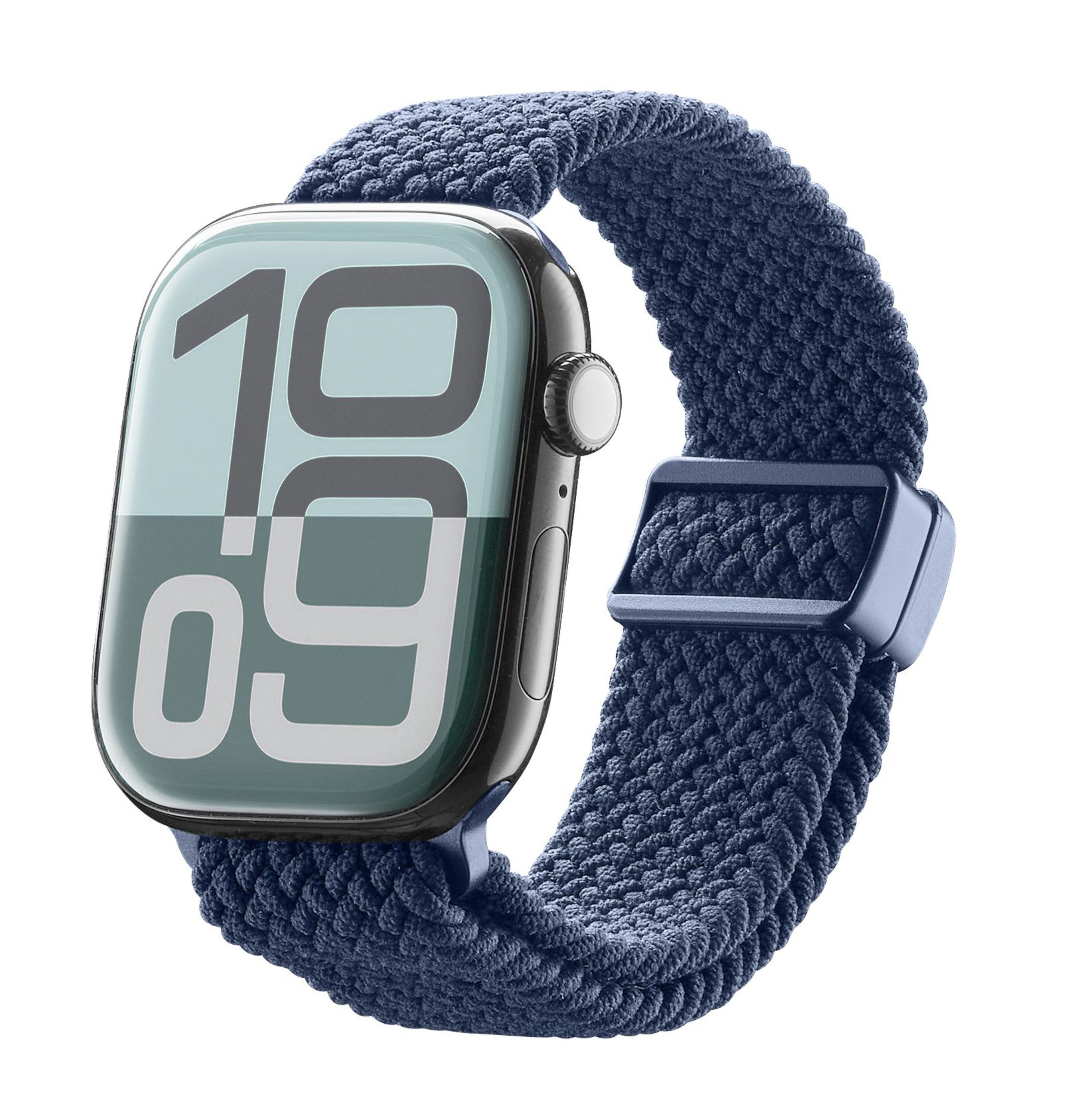 Soft Band für Apple Watch 38/ 40/ 41/ 42mm(Serie 10) Nylon Blue
