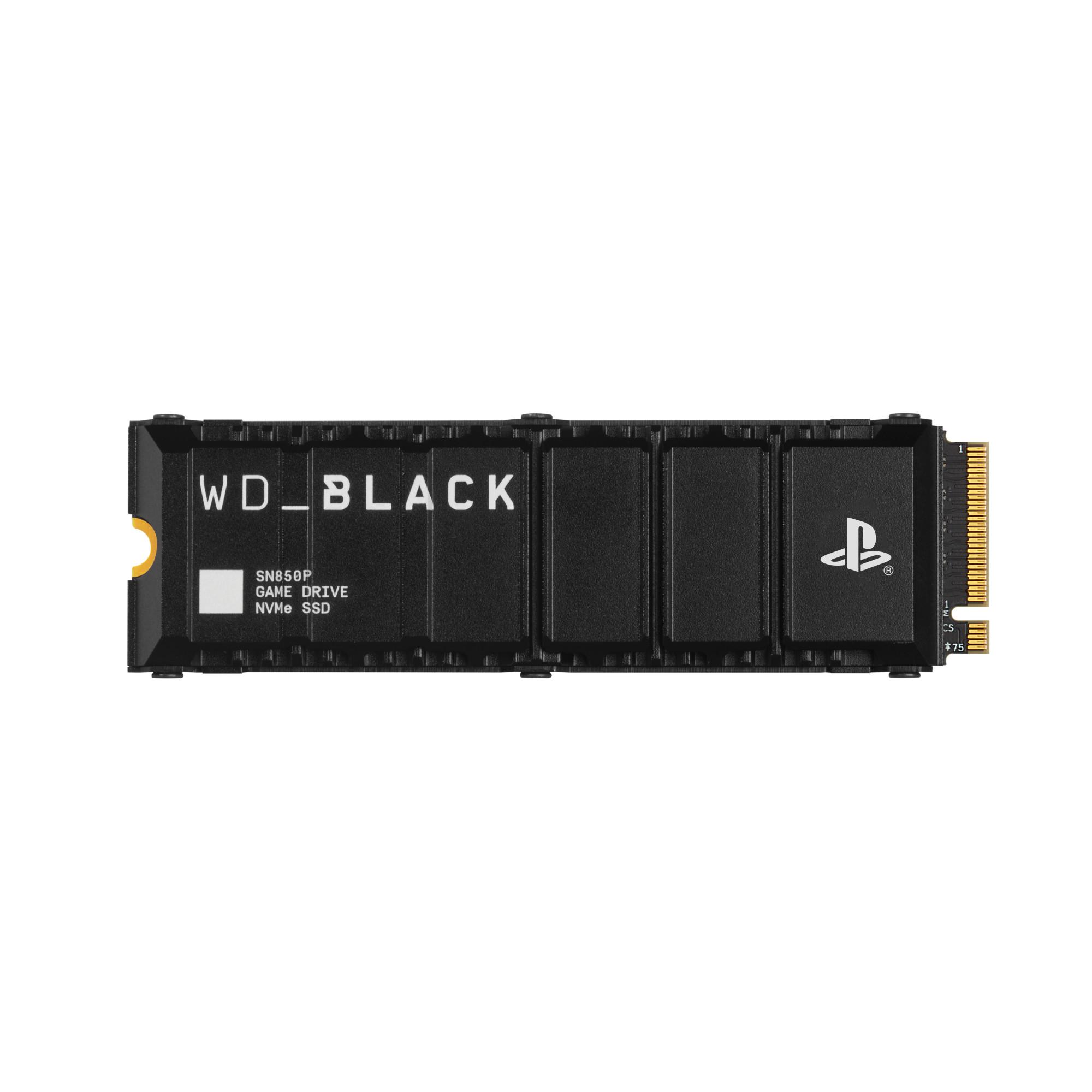 SN850P NVMe M.2 SSD für Sony PS5, 1 TB, mit Kühlkörper