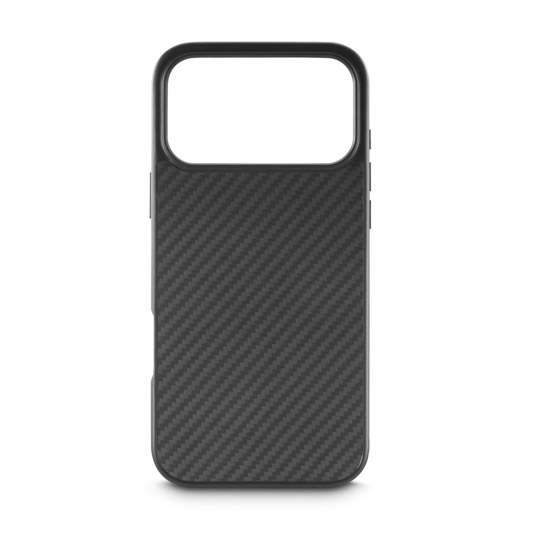 Cover "Robust Carbon" für Apple iPhone 17 Pro, Schwarz (00080396)
