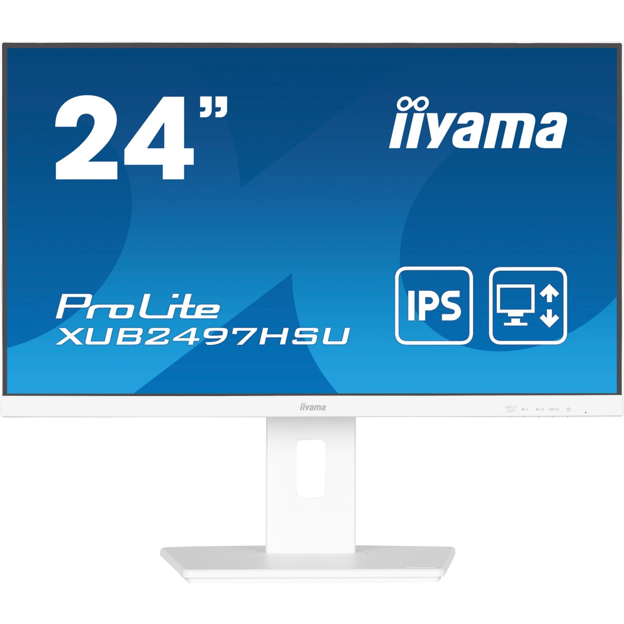 ProLite XUB2497HSU-W2, Weiß, 23,8 Zoll, Full HD, IPS, 100 Hz, 1 ms