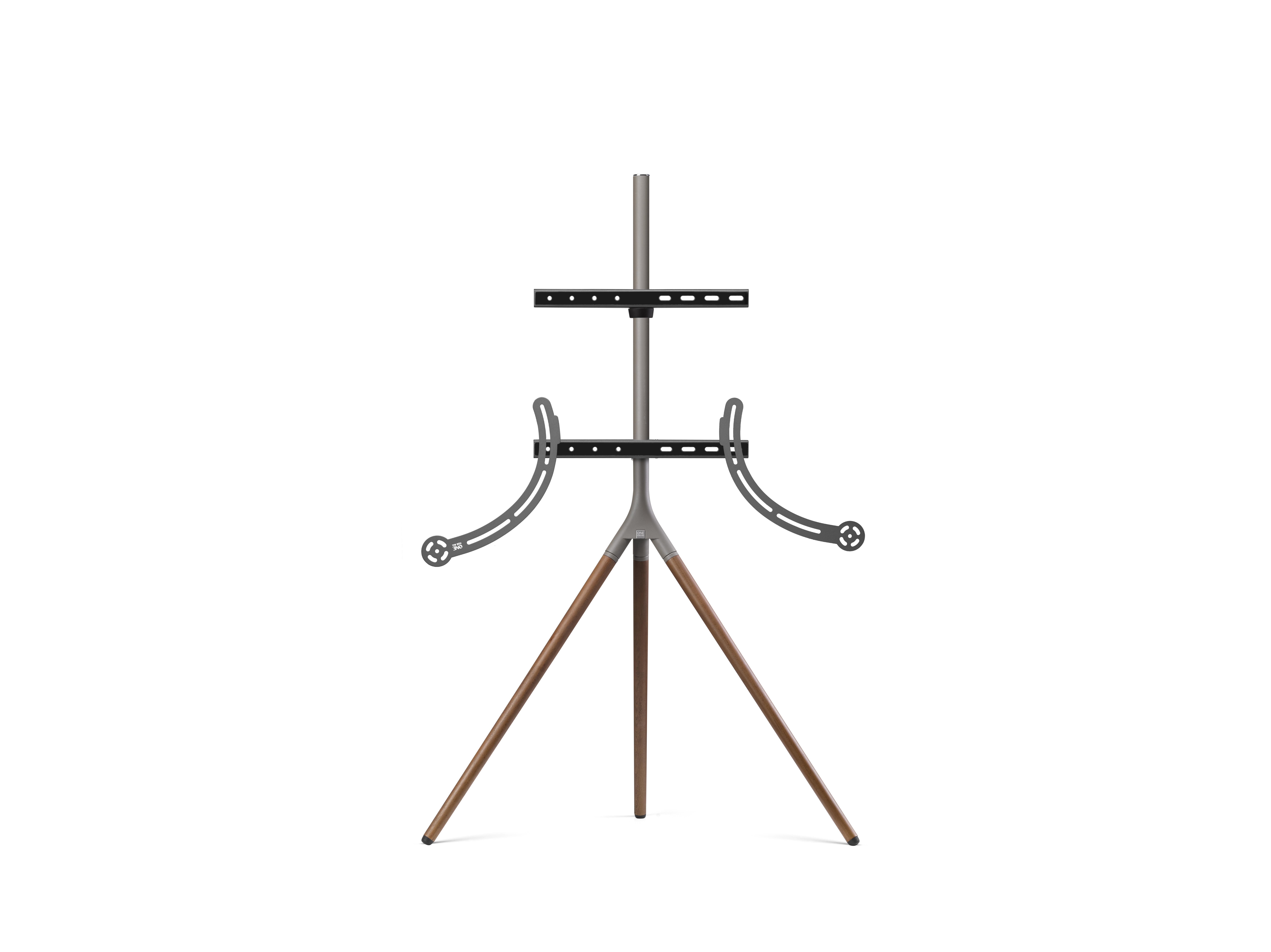 TV-Stativ Tripod WM7471 Walnut/Gun Metal