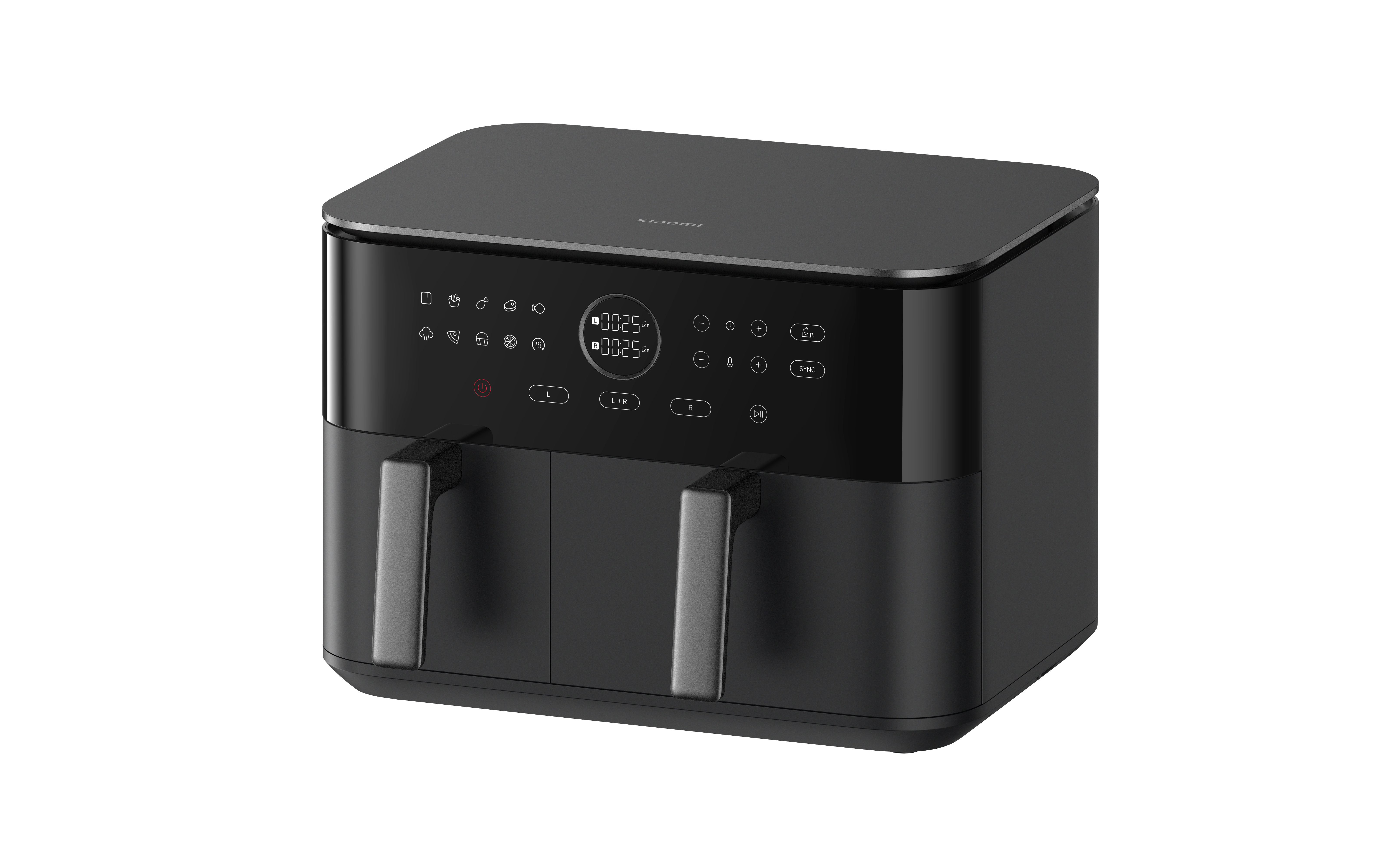Dual Zone Air Fryer 10 l Doppel-Heißluftfritteuse