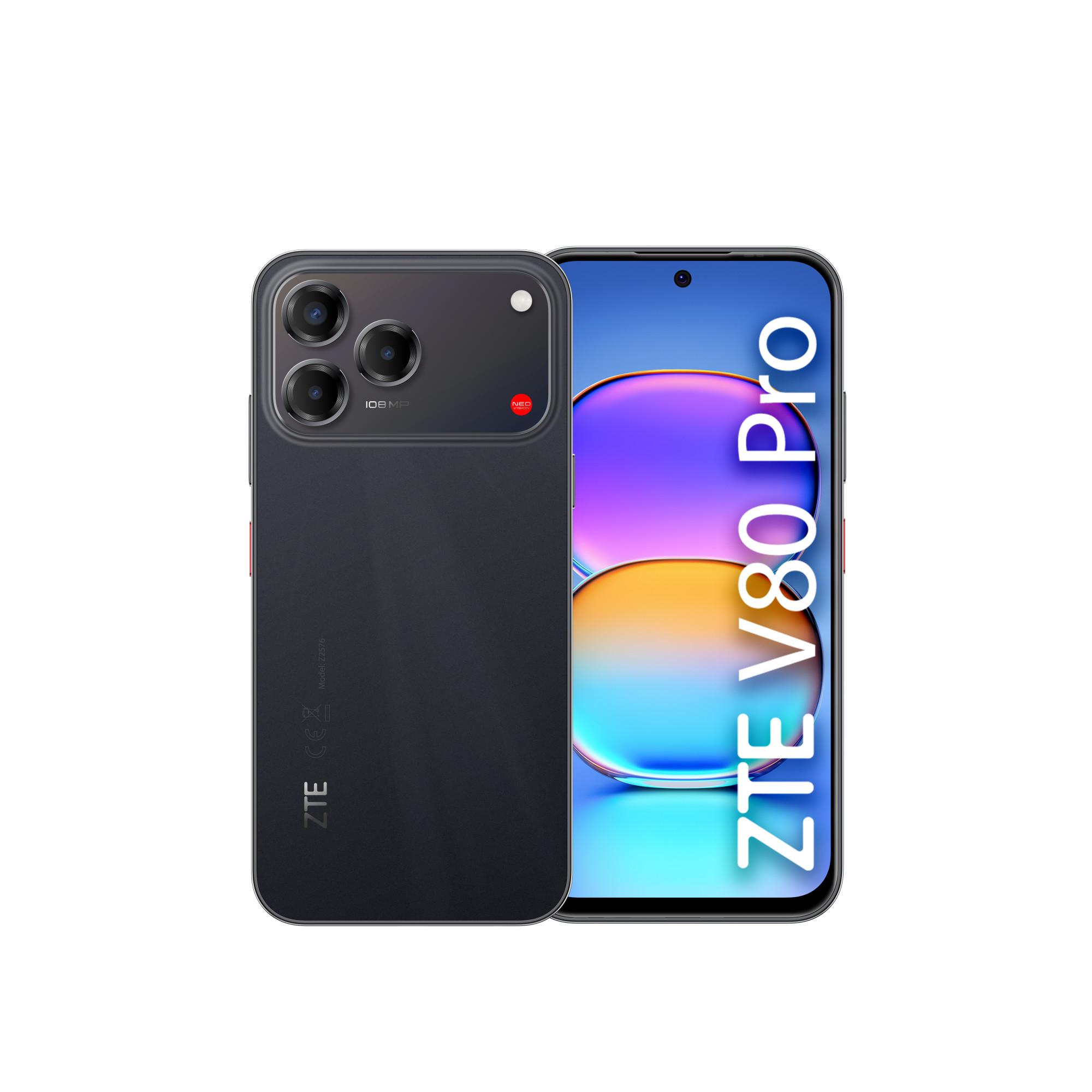 V80 Pro 8GB + 256GB Black Smartphone