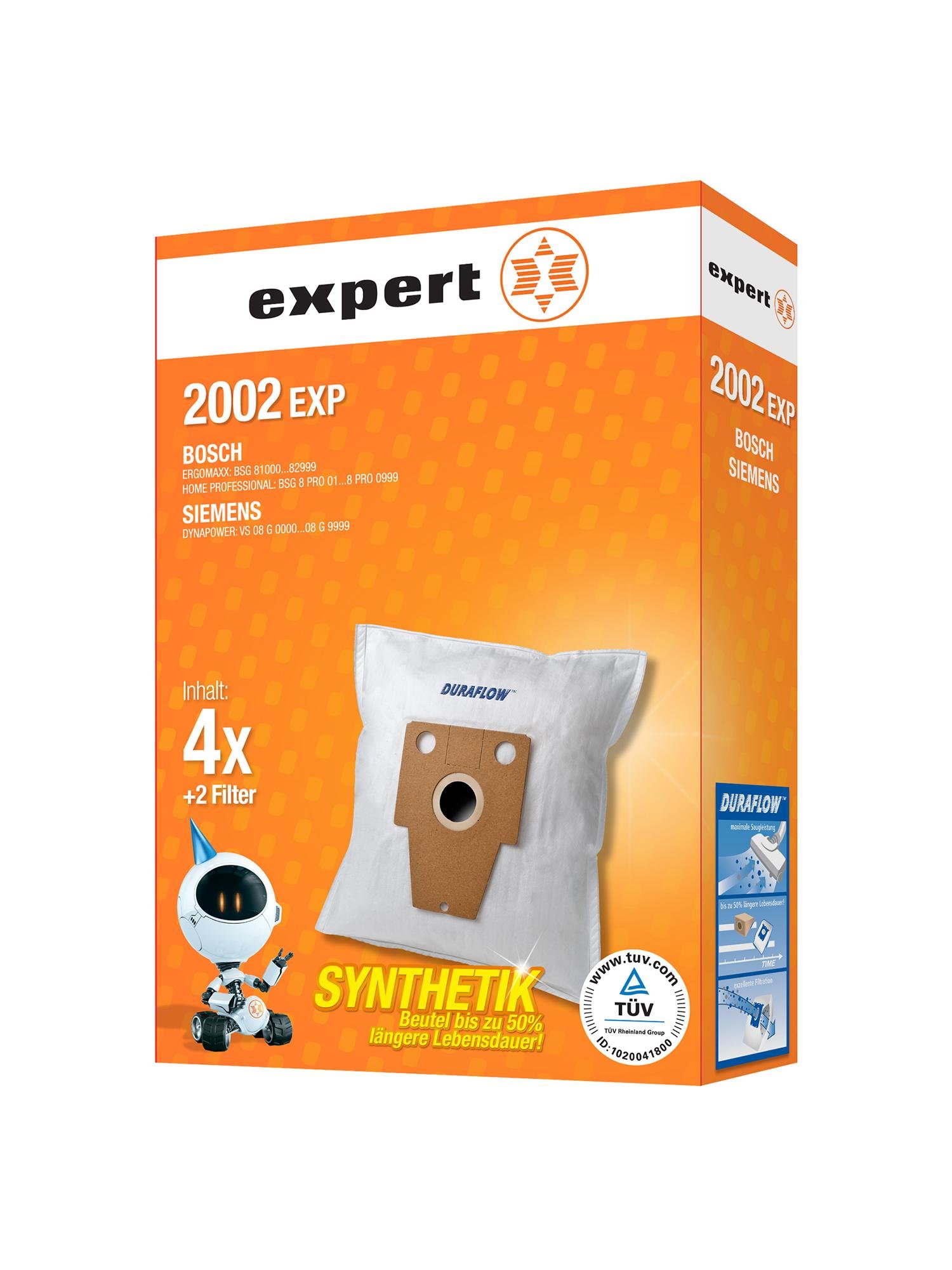2002 EXP Staubsaugerbeutel