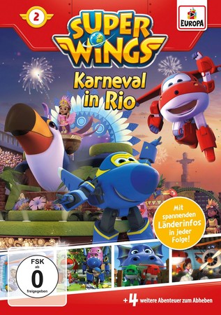 DVD Super Wings 2 - Karneval in Rio