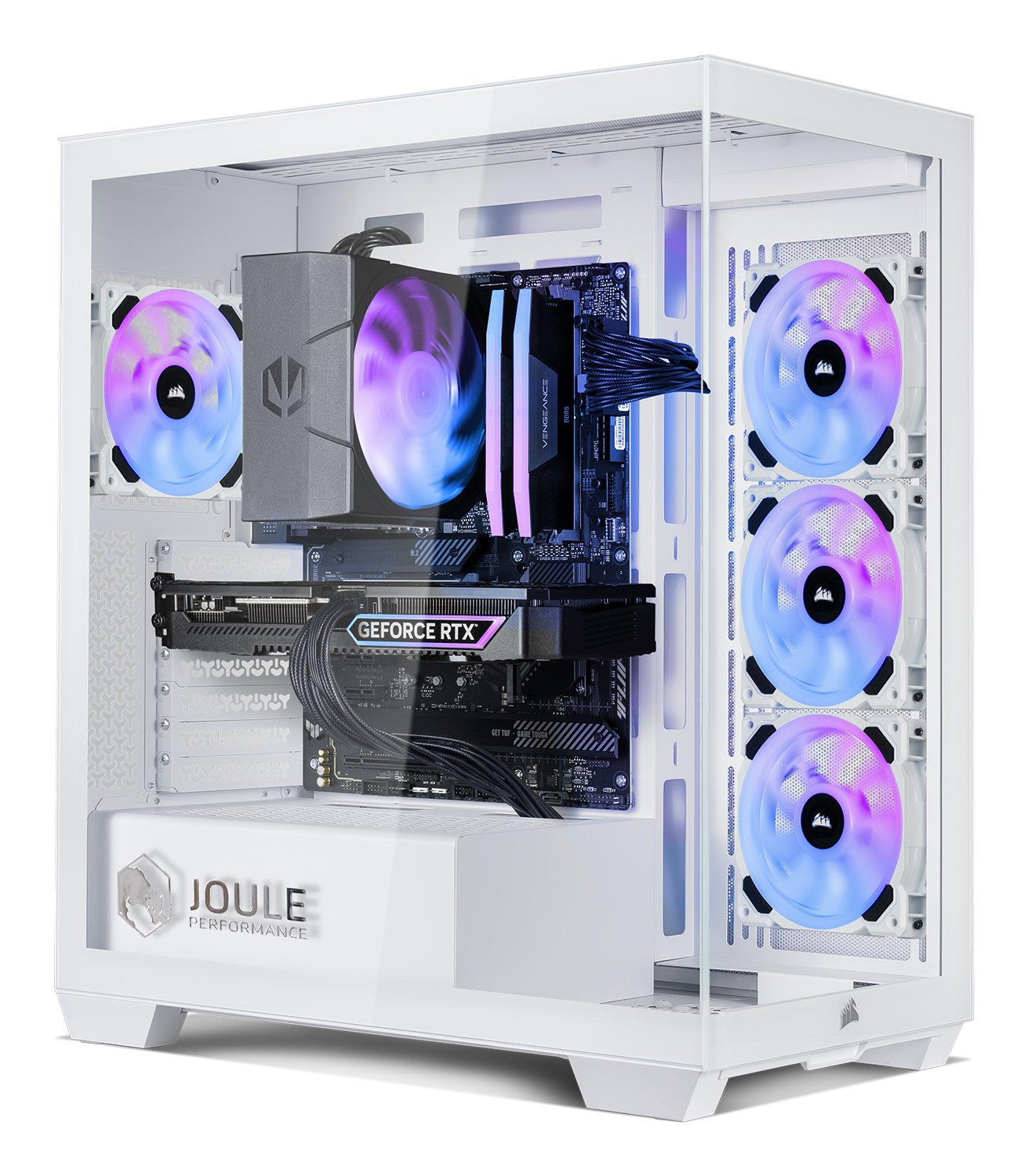 Gaming-PC Weiß, AMD Ryzen 7 8700F, 1 TB M2.SSD, 32 GB DDR5 Arbeitsspeicher, NVIDIA RTX 5060 Ti