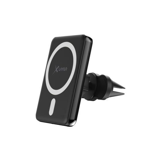 Halterung Wireless Charging Pad Magnetic Car Holder 15W Black Auto Lade- & Halterungsset