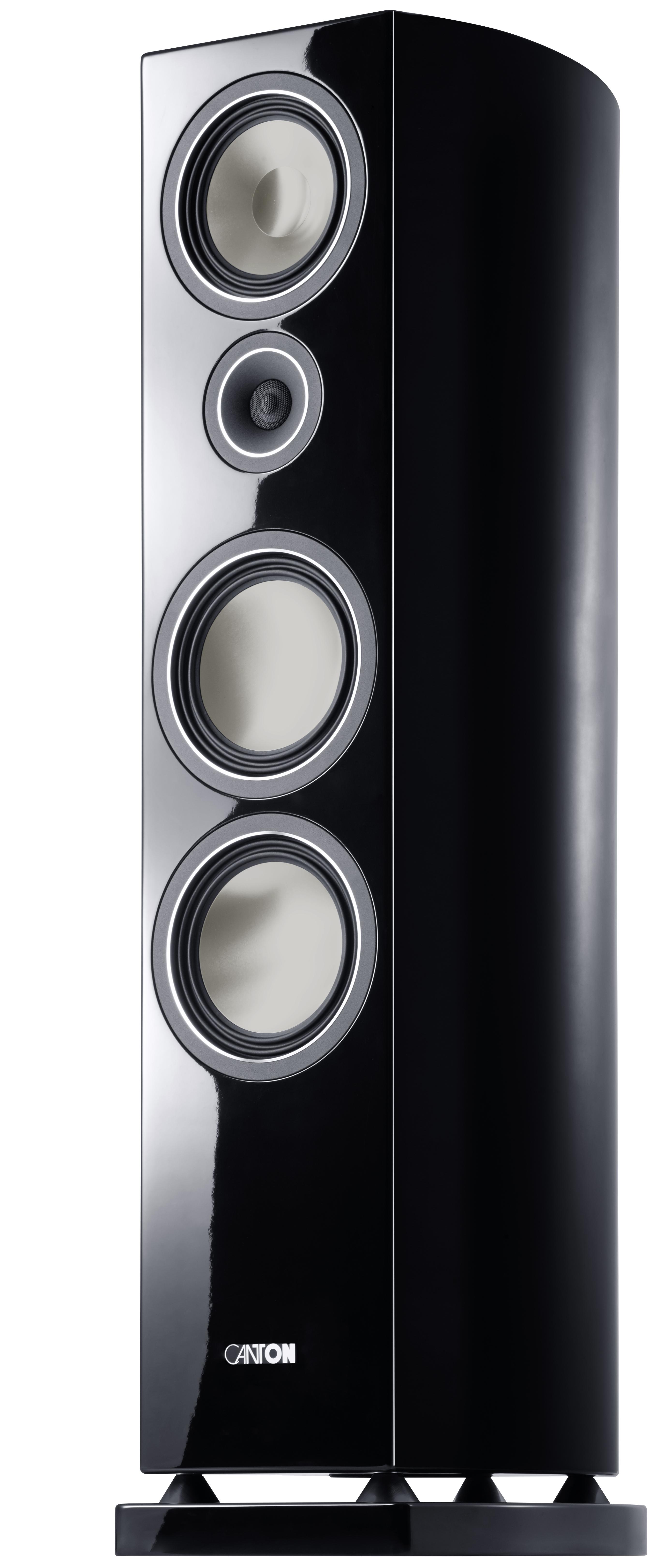 Vento 896.2 DC schwarz (Stückpreis) 3-Wege Standlautsprecher