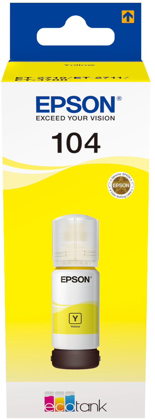 C13T00P440 gelb (104) Tintenflasche
