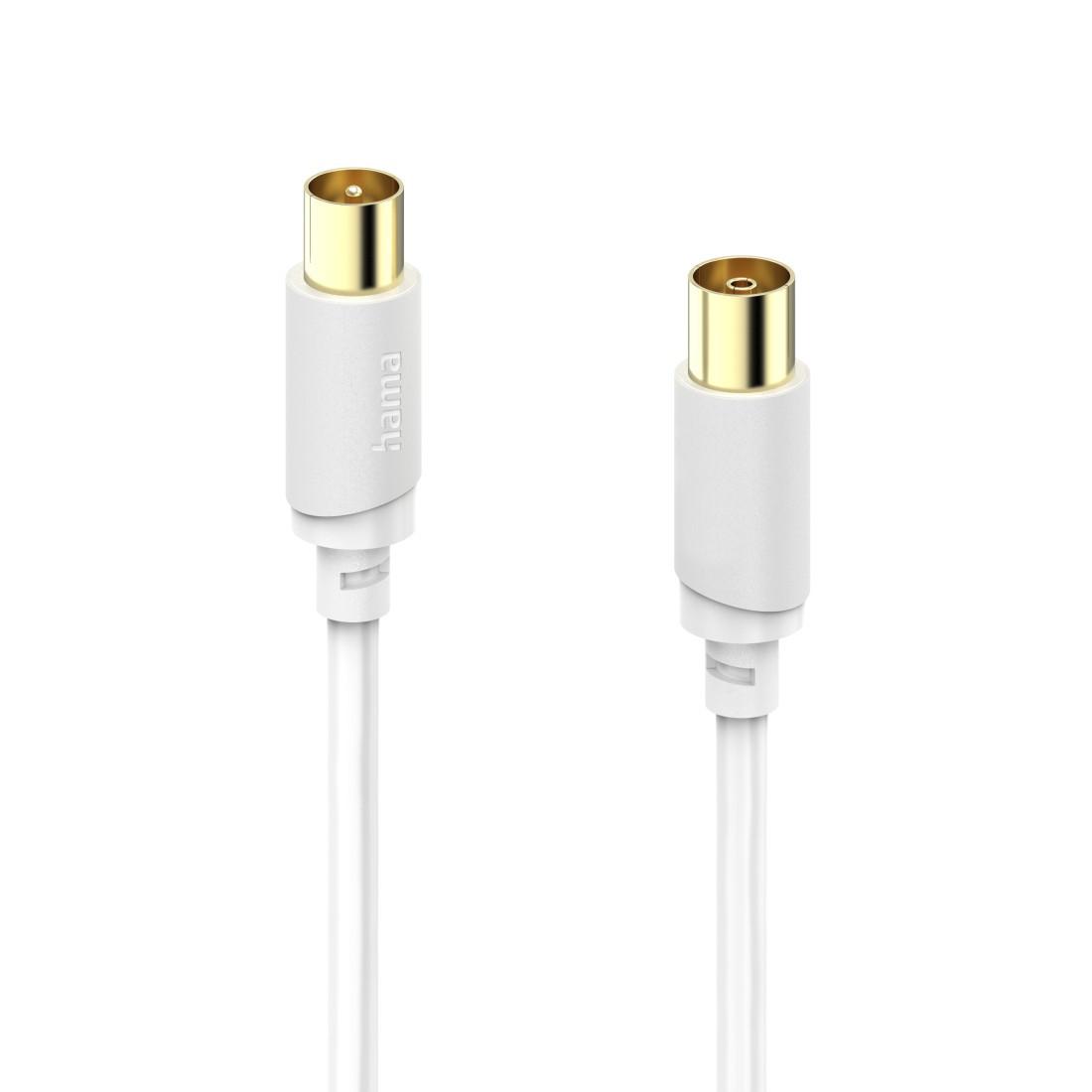 Antennen-Kabel, Koax-Stecker - Koax-Kupplung, vergoldet, 3,0 m, 120 dB (00202024)