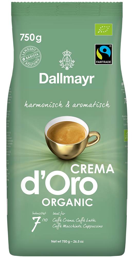 Crema d’Oro Organic 750 g Kaffee