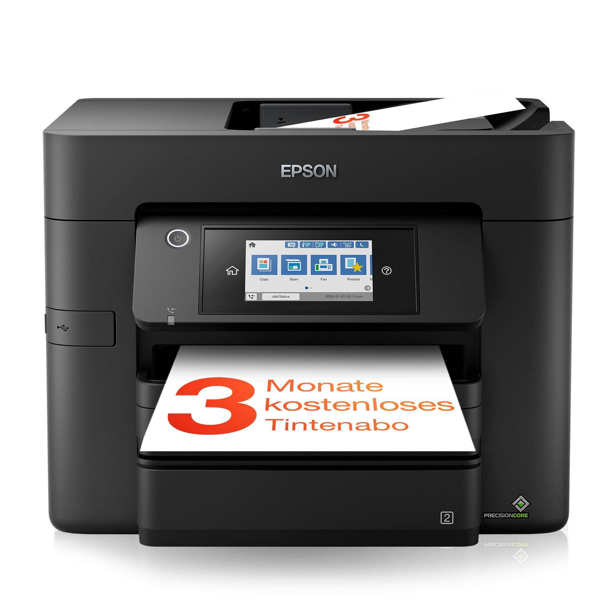 WorkForce Pro WF-4830DTWF Multifunktionsdrucker, Schwarz