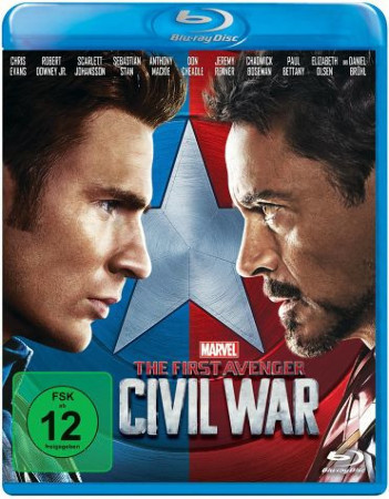 Blu-ray The First Avenger: Civil War [Blu-ray]