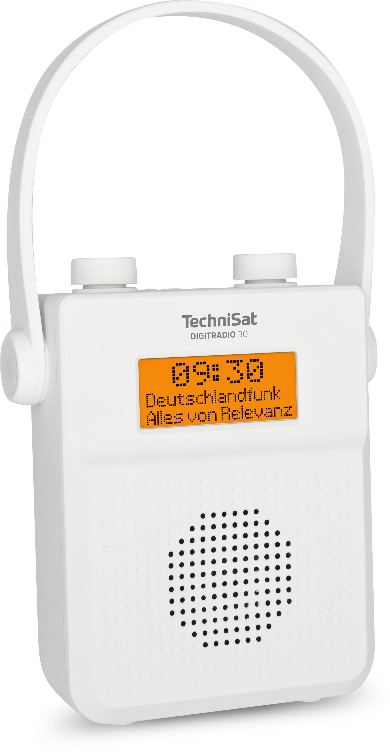 DIGITRADIO 30 V2 weiß Duschradio