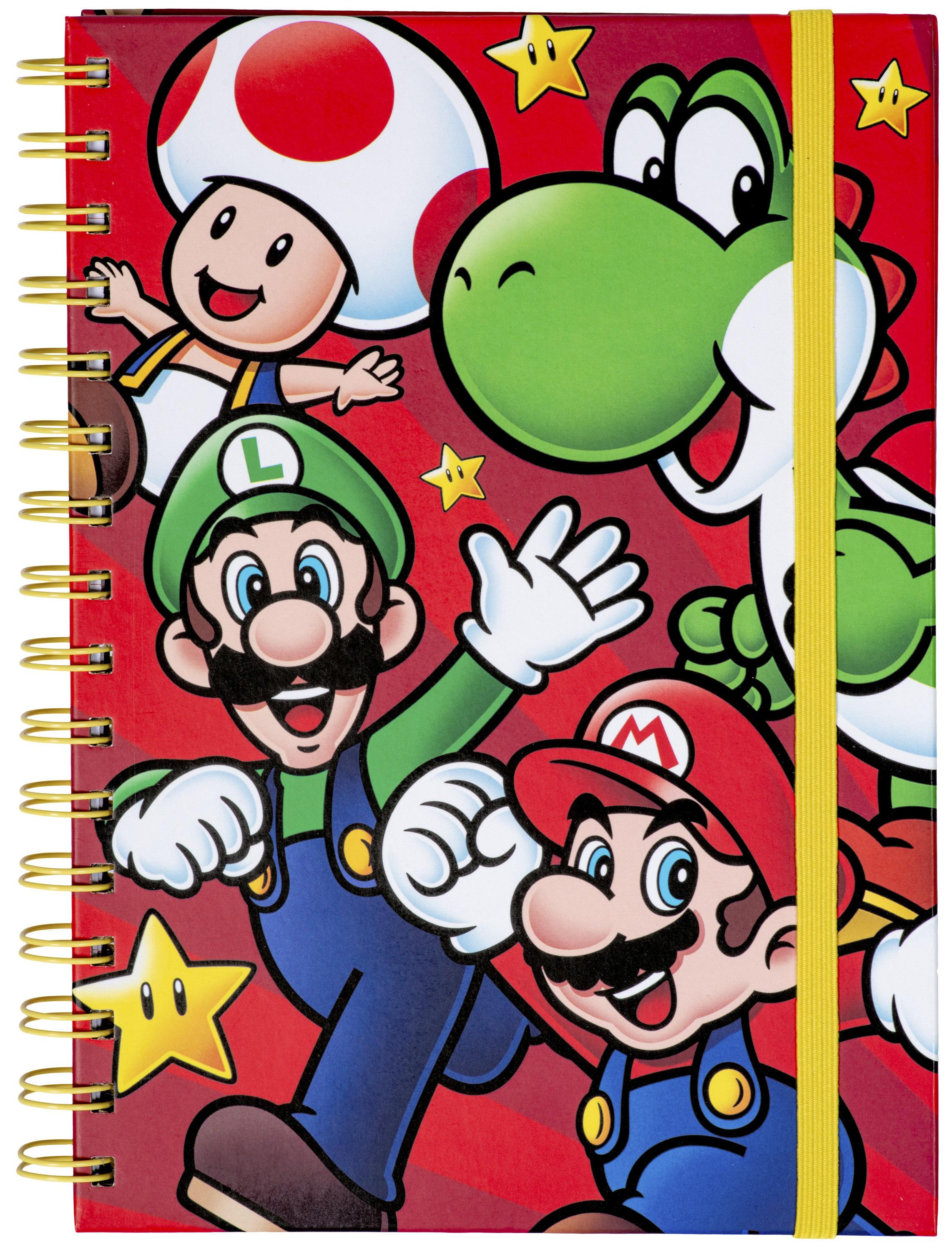Super Mario Notizbuch