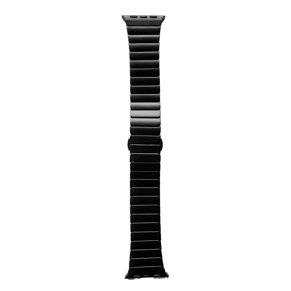Armband für Apple Watch Ultra 49mm/ Watch 45/44mm (Series 4 - 10)/ 42mm (Series 1 - 3) Elegant Black
