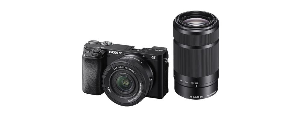 Alpha ILCE-6100A SEL1650+55210 Systemkamera