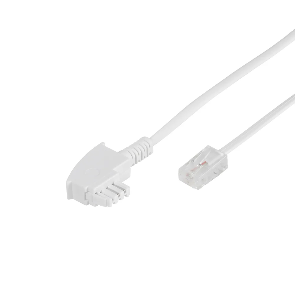DSL Anschlusskabel, TAE-F-Stecker auf RJ45-Stecker 8p8c, 5m (45052)