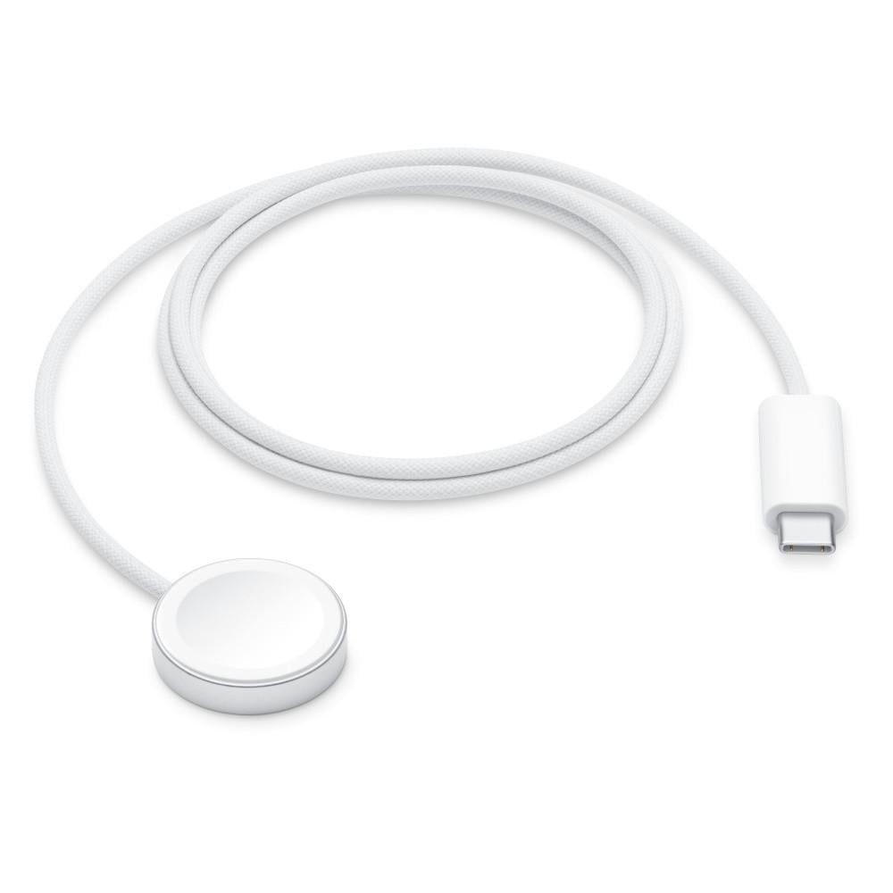 Watch magnetisches Schnellladegerät auf USB-C Kabel (1 m), weiß Ladegerät