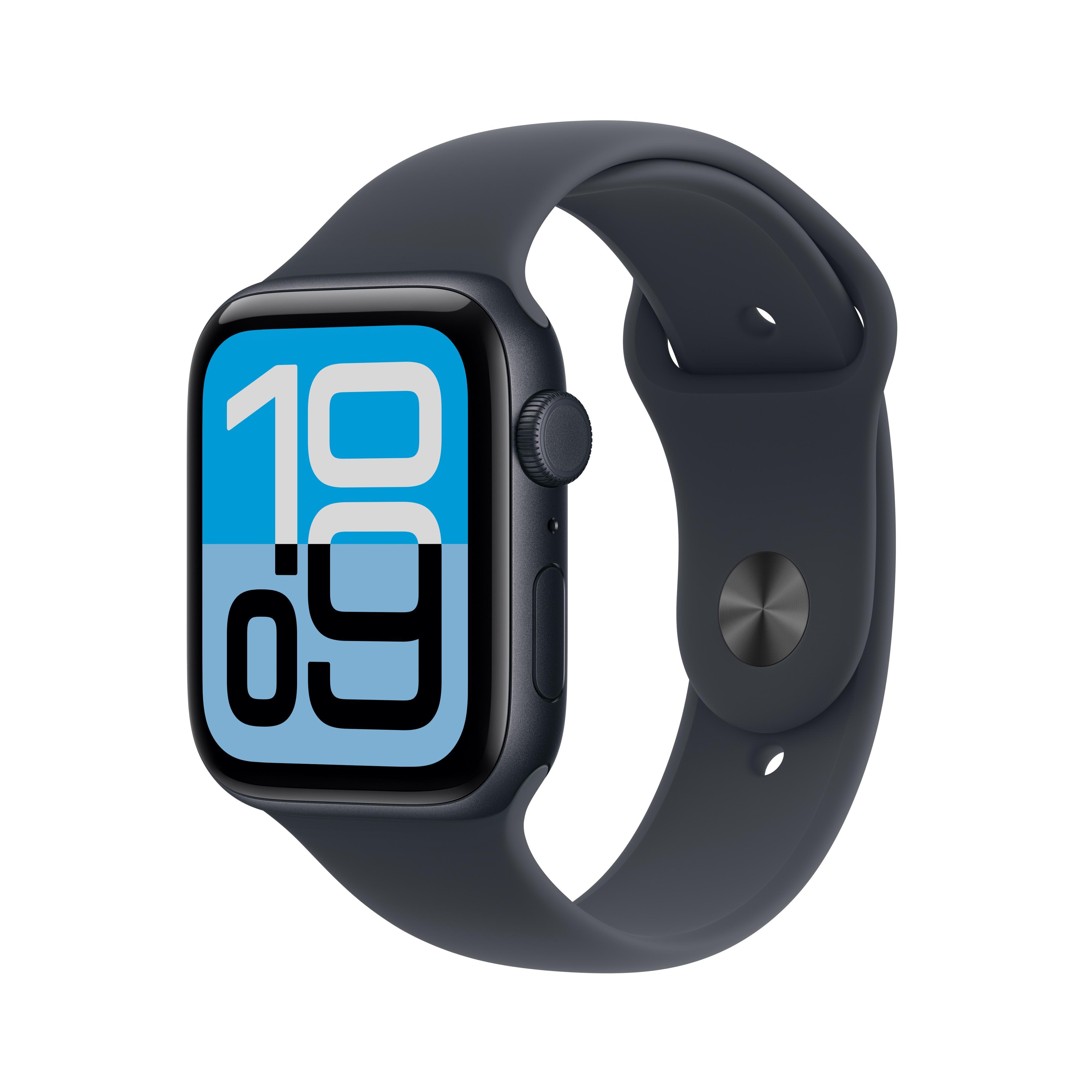Watch SE 3, GPS + Cellular, 44mm, Mitternacht Aluminiumgehäuse mit Mitternacht Sportarmband - S/M