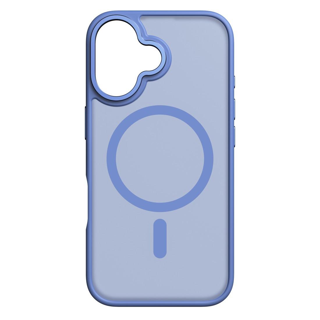 Cover "Hybrid Case" für Apple iPhone 16, Blau (00228238)