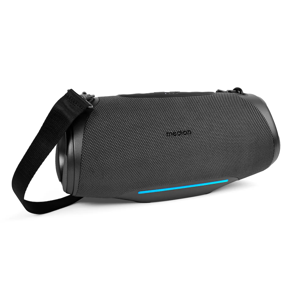 LIFE® P61762 Tragbarer Bluetooth® Lautsprecher L schwarz