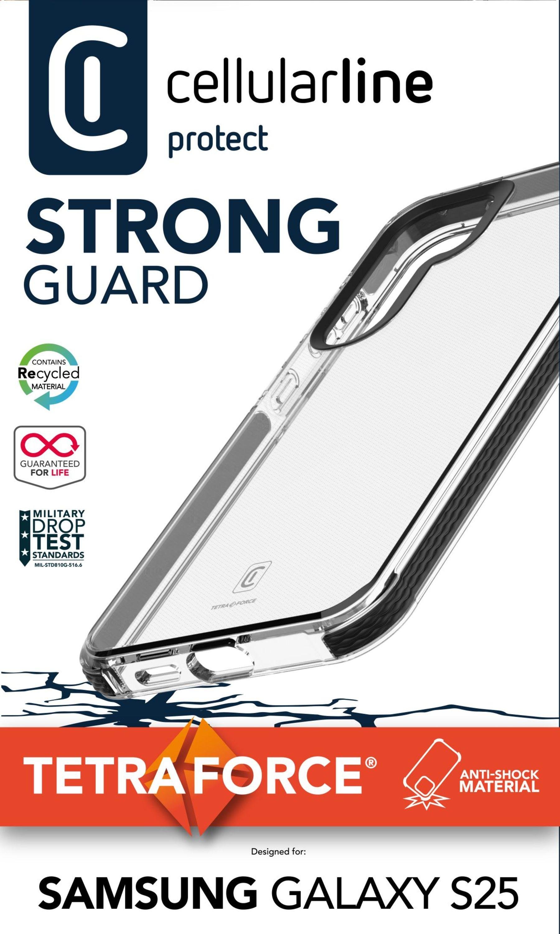 Hard Case Tetra Force Strong Guard für Samsung S25 Clear (61008)