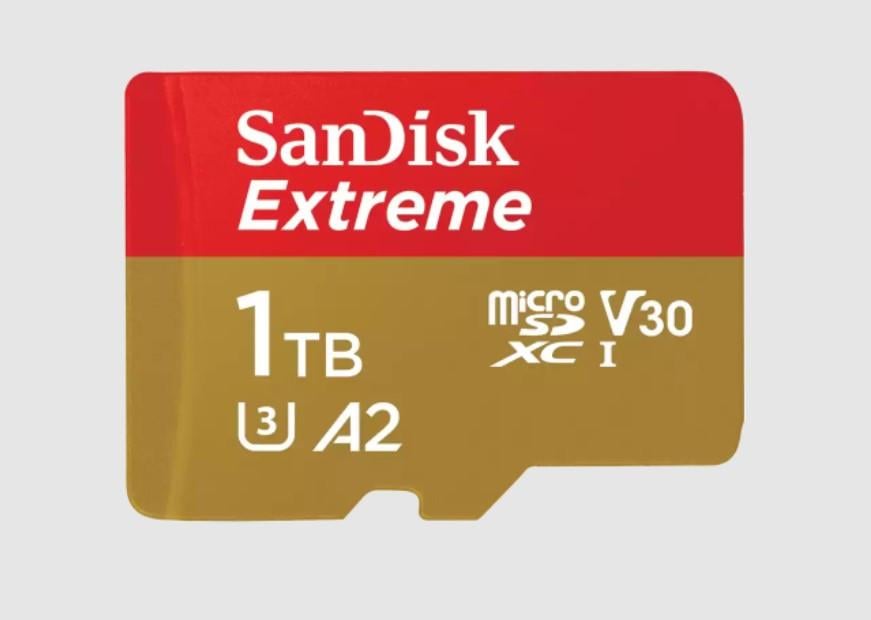 Extreme 1TB (R190MB/s) + Adapter + 1 Jahr RescuePRO Deluxe (121590) micro SDXC Speicherkarte