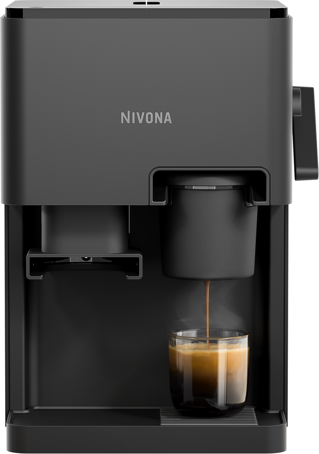 CUBE 4106 Kaffeeautomat, Schwarzgrau