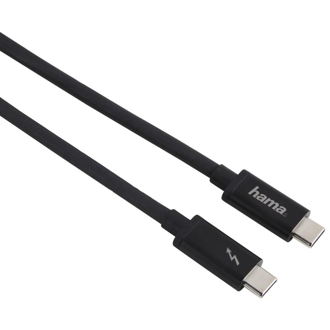Thunderbolt™3-Kabel "USB-C", 40 Gbit/s, 5A, 100W, Ultra-HD 5K, 0,50 m (00135708)