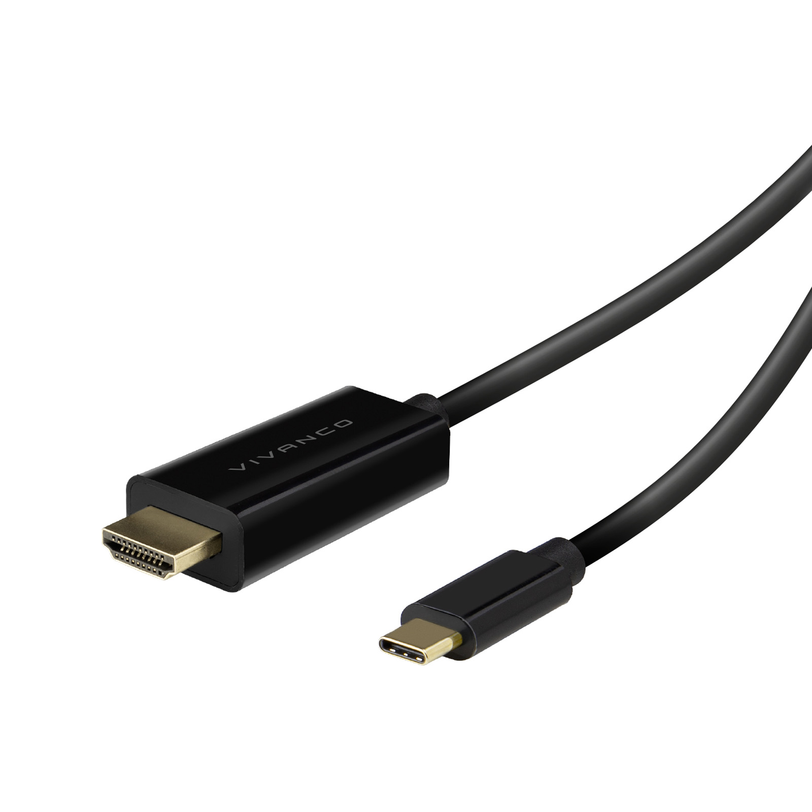 3 m langes USB-C-auf-HDMI-Kabel mit vergoldeten Anschlüssen