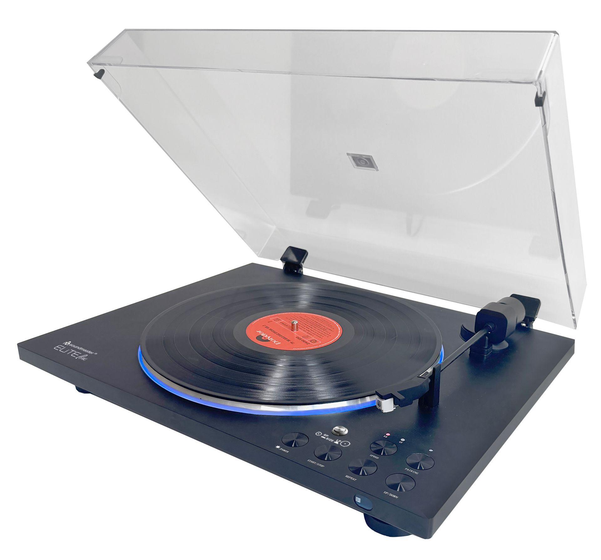 PL860SW Schwarz Plattenspieler